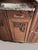 Brown Art Nouveau Buffet in Oak with Marble, Cut Glass and Floral Carvings, 1910 For Sale - Image 8 of 9