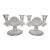Early 20th Century Double Light Candlestick Holders Line #555 - a Pair For Sale