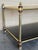 Mid-Century Modern Two-Tier Brass and Glass Rectangular Side Table For Sale In Miami - Image 6 of 18