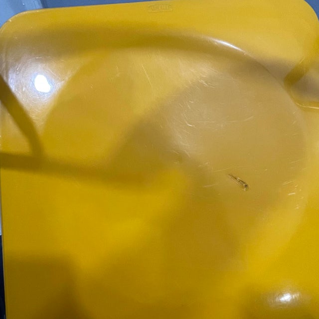 Vintage Ikea Ted Folding Chair, Yellow, by Niels Gammelgaard, 1979-1989 For Sale - Image 15 of 15