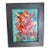 Late 20th Century Al Seneres Original Abstract Cat Painting, Colorful Expressionist Art For Sale
