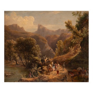 Giuseppe Bisi, Soldiers Protecting the Queen, Oil For Sale