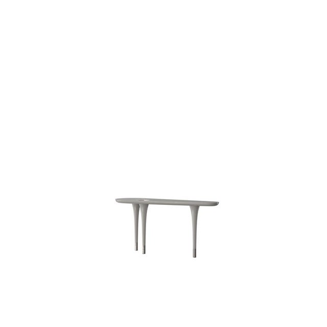 Delphine Console Table with Popular Gray Lacquer Finish by Ultramobili For Sale - Image 6 of 12