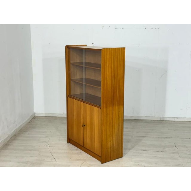 Mid-Century Tall Cabinet in Elm Wood, 1960s For Sale - Image 6 of 13