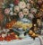 Contemporary Francois Gabriel Floral Still Life Oil on Panel For Sale - Image 3 of 6