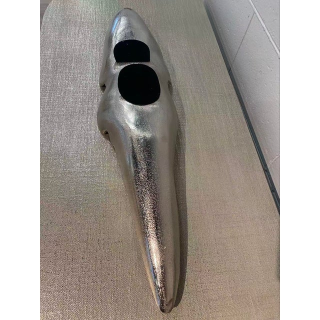 Silver Rippled Edge Trays For Sale - Image 10 of 10