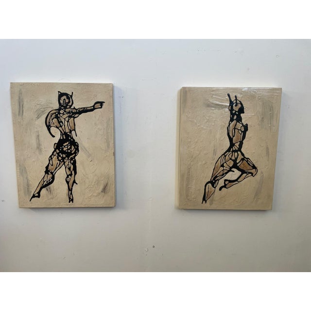 Figurative Composition, 1990, Wood & Lacquer For Sale - Image 12 of 12