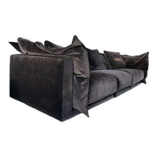 Montauk Jill Sofa, Dark Brown - 120" For Sale