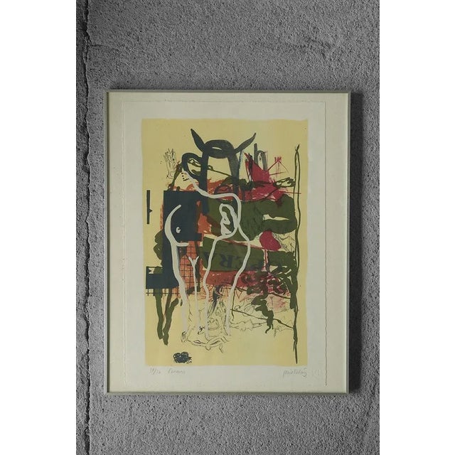 Paul Esting, Carmen Color lithography Number 21/36 Work with signature and individual number and title (pencil) Work...