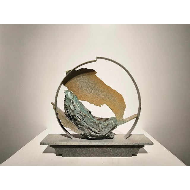 Landscapes, Bonsai, and Sculptural Ornaments，Half-Veiled – Neo-Chuanpai Bonsai Series For Sale - Image 6 of 12