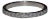 The Soleste: Tiffany and Company Soleste Half Eternity Band in Platinum For Sale