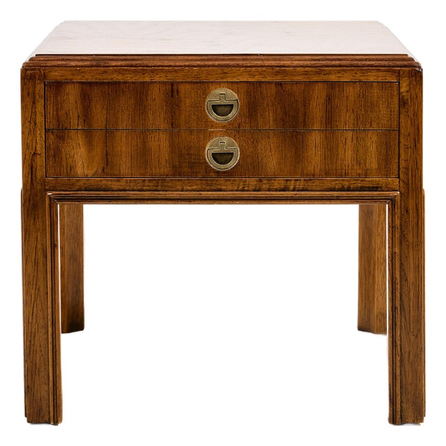 Vintage Maple Nightstand by Drexel, 1970s For Sale