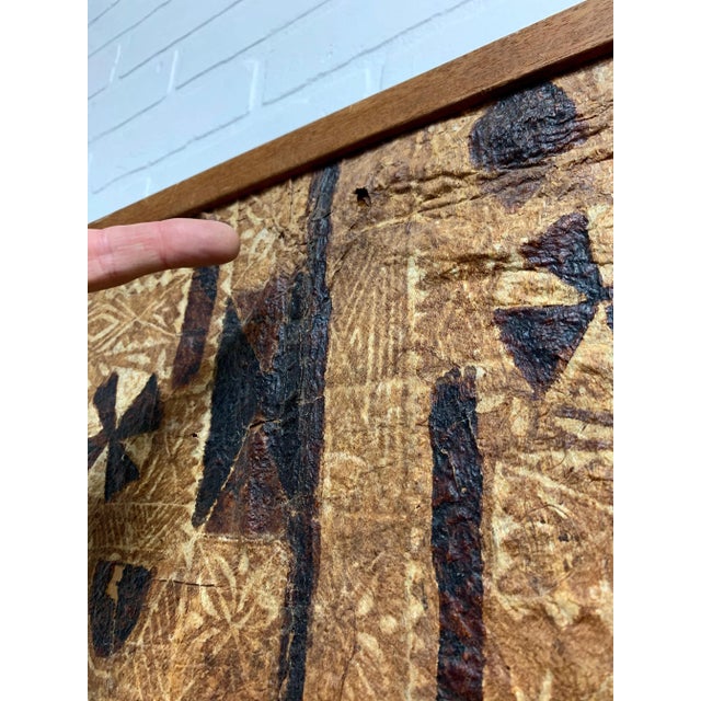 South Pacific Bark Cloth Design For Sale - Image 10 of 13