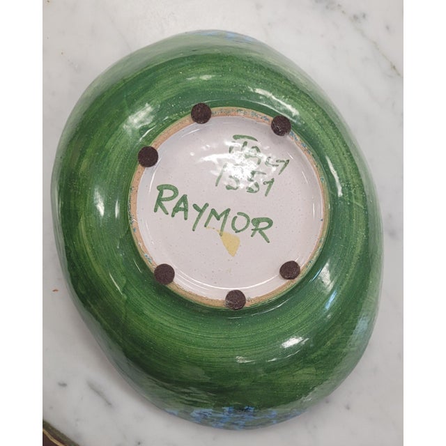Mid-Century Modern Raymor Mid 20th Century Modern Ceramic Bowl For Sale - Image 3 of 8
