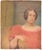 Woman in Red, 1900s, Pastel Drawing For Sale - Image 3 of 3