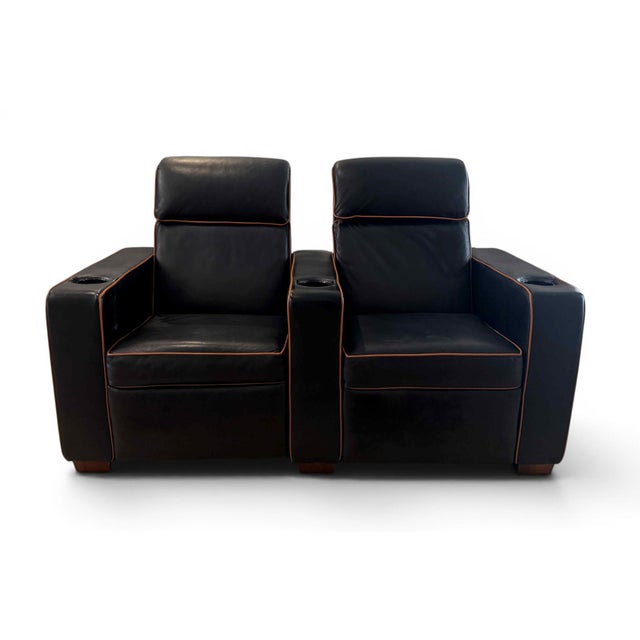 LeatherCraft 2 or 3 Seat Reclining Sofa / Loveseat / Theater Seating For Sale In Miami - Image 6 of 17