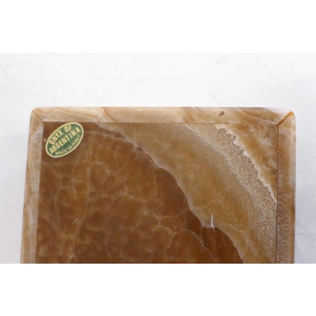 Large Italian Onyx Box, 1960s For Sale - Image 6 of 12