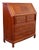 Asian Teak Hand Carved Drop Front Compartmentalized Desk Style of George Zee For Sale
