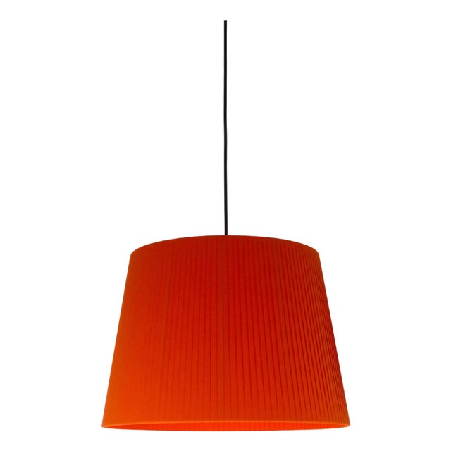 Red Sísísí Cónicas GT1 Pendant Lamp by Santa & Cole For Sale