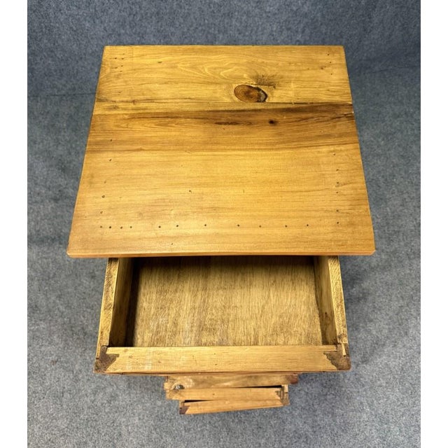 Vintage Light Pine 7-Drawer Lingerie Chest For Sale In Raleigh - Image 6 of 14