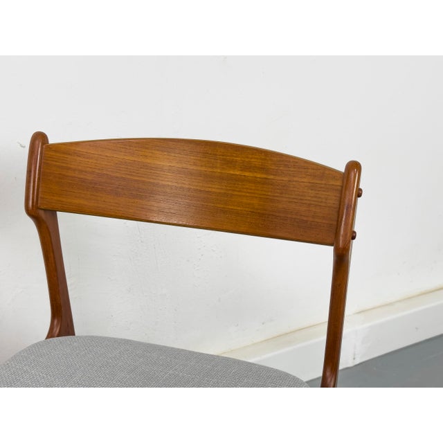 Danish Teak Dining Chairs by Erik Buch for Od Møbler, 1960s, Set of 4 For Sale - Image 9 of 18