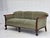 Danish 3-Seater Sofa in Green Furniture Velour and Teak Wood, 1950s For Sale - Image 13 of 17