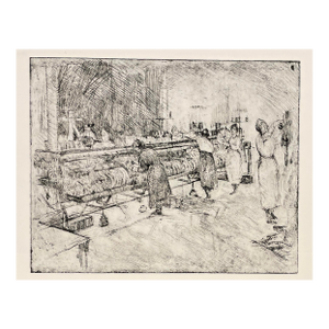William Meyerowitz Etching Factory Etching