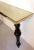 Metal Large Marble & Brass Console Table Italy 1980s For Sale - Image 7 of 9