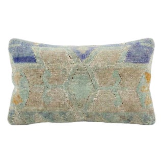 Striped Kilim Lumbar Pillow Cover 11'' X 24'' - Set of Two For Sale