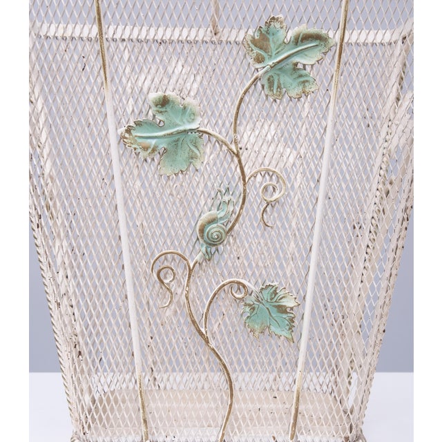Wrought Iron Snail Umbrella Stand, France, 1959 For Sale - Image 4 of 14