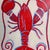 2020s Original Lobster Painting in Ornate Gold Studded Frame, Oil on Canvas, 13" X 16" by Tatiana Duperault For Sale - Image 5 of 5
