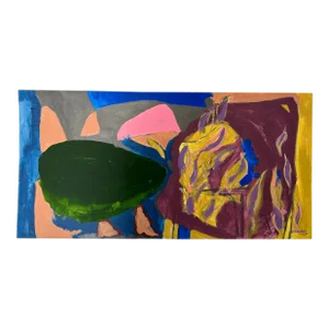 Abstract Acrylic “No. 1001” by Erik Sulander, Signed