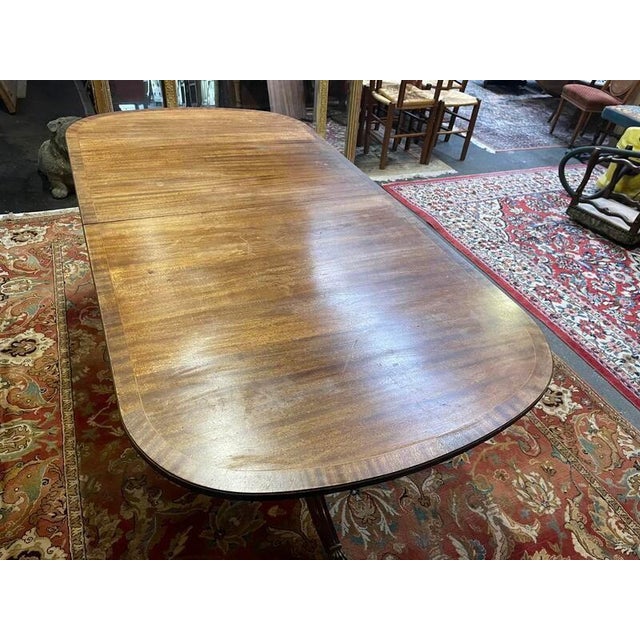 English Mahogany Dining Table For Sale - Image 6 of 8