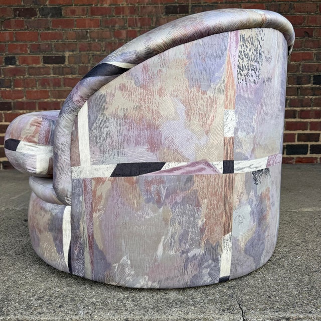 Amethyst Vladimir Kagan for Directional for Postmodern Loveseat For Sale - Image 8 of 9
