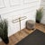 Beautiful Italian golden brass towel rack or quilt stand with decorated top and base. A great piece that perfectly adds to...