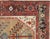 Antique Persian Bakhshaish Carpet, Handmade Wool Oriental Rug, Ivory Light Blue For Sale - Image 12 of 18