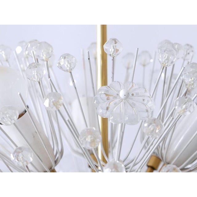 17-Light Dandelion Chandelier by Emil Stejnar for Rupert Nikoll 1950s For Sale - Image 16 of 18