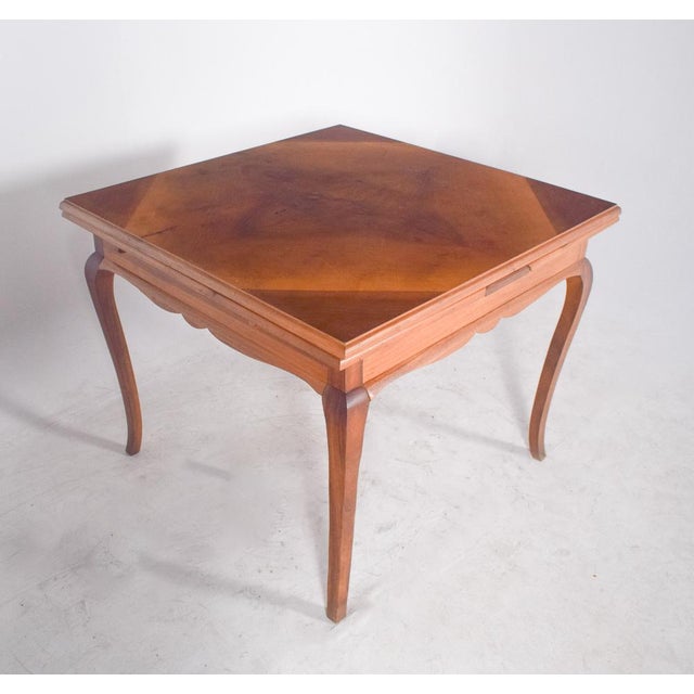 European Extendable Square Dining Table For Sale - Image 13 of 14