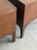 Brown 1960s Minimal Nightstands With Recessed Pull - Pair For Sale - Image 8 of 9