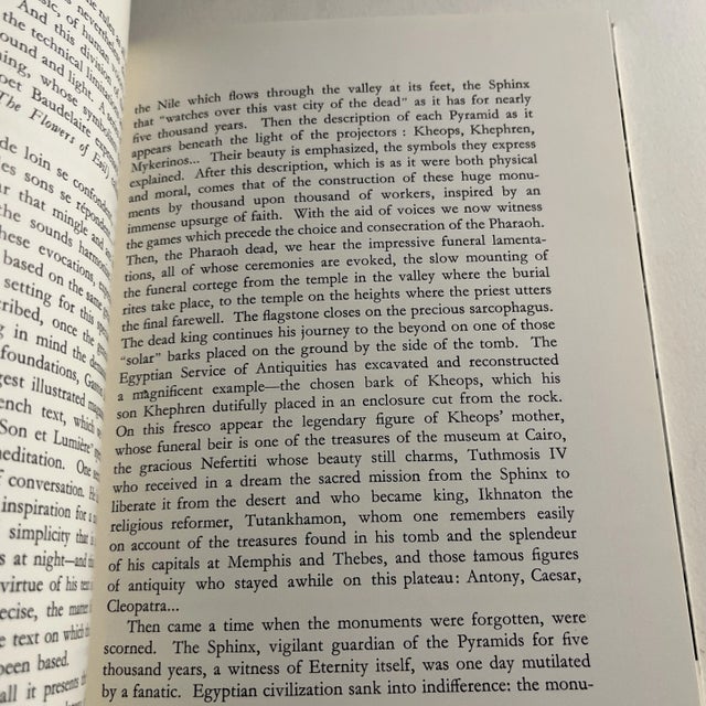 1961 The Nocturnal Magic of the Pyramids Book For Sale - Image 10 of 11