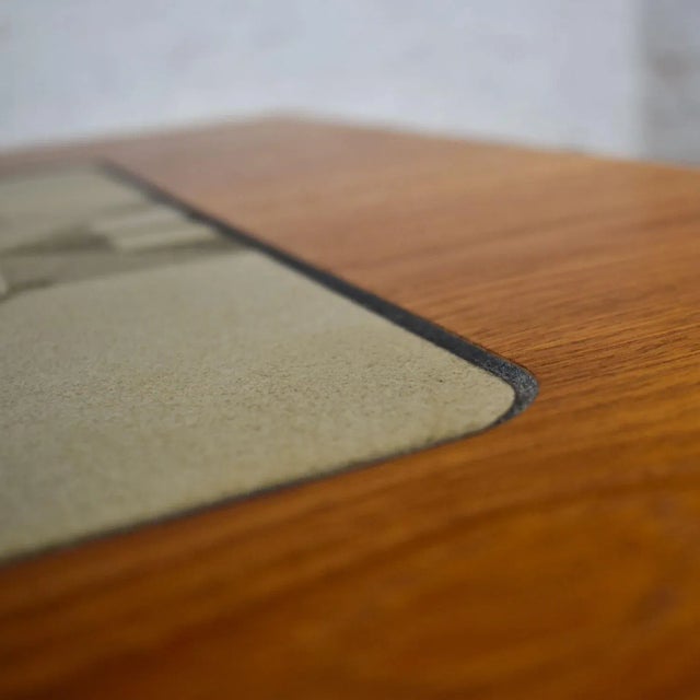 MCM Scandinavian Modern Side or End Table Teak With Tile Insert by Gangso Mobler For Sale - Image 11 of 13