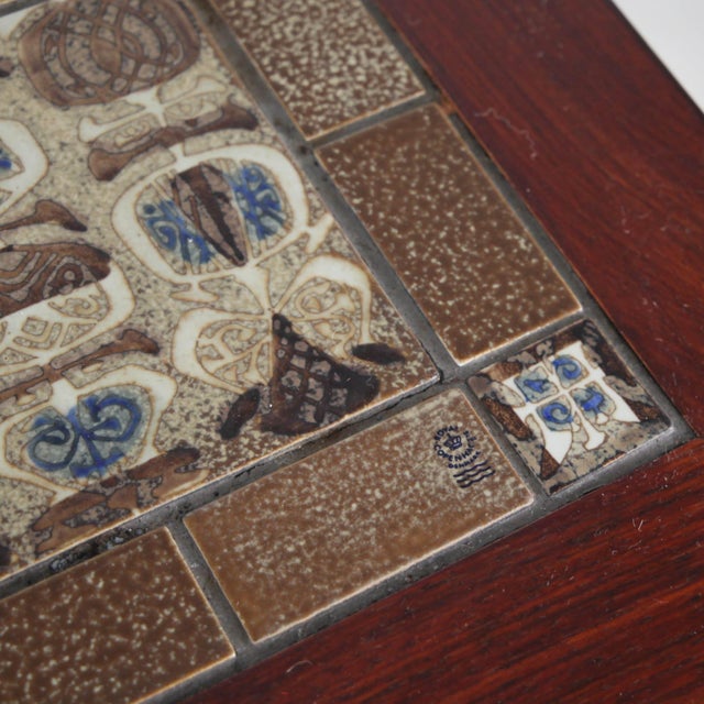 Coffee Tables in Rosewood and Ceramic, 1970s, Set of 3 For Sale - Image 14 of 18