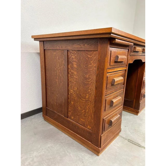 1930s Art Deco Office Writing Table, 1930s For Sale - Image 5 of 10