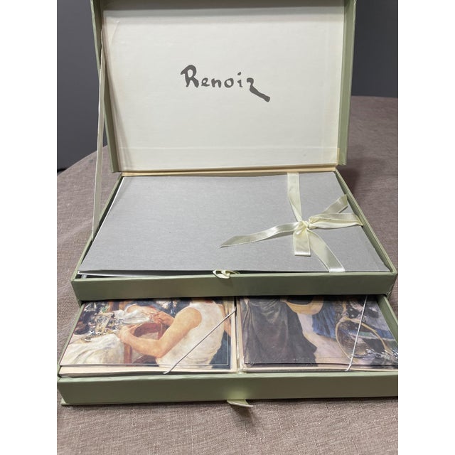 Renoiz Limited Edition Stationery Set in Decorative Drawer Presentation Box For Sale - Image 11 of 13