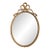 Vintage Carvers' Guild Rope & Tassel Bow Oval Wall Mirror For Sale