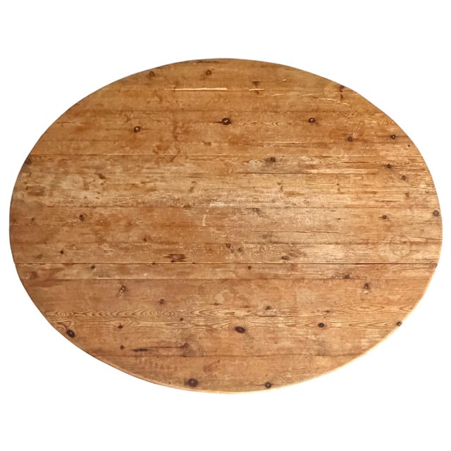 20th Century English Scrub Pine Dropleaf Gateleg Dining Table For Sale - Image 14 of 18