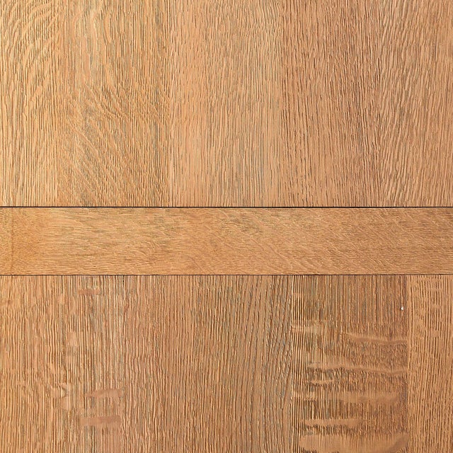 Monumental Spanish Sandblasted Oak Cabinet, 1940s For Sale - Image 9 of 11