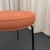 Mid-Century Modern Mid-Century Modern Round Upholstered Vanity Stool For Sale - Image 3 of 6