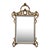 Italian Gold Gilt Ornate Frame Designer Mirror For Sale