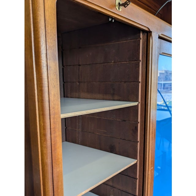 Vintage Rolling Shutter Filing Cabinet For Sale - Image 13 of 15